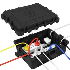 Large Outdoor Electrical Box Waterproof, Extension Cord Cover Weatherproof Ou...