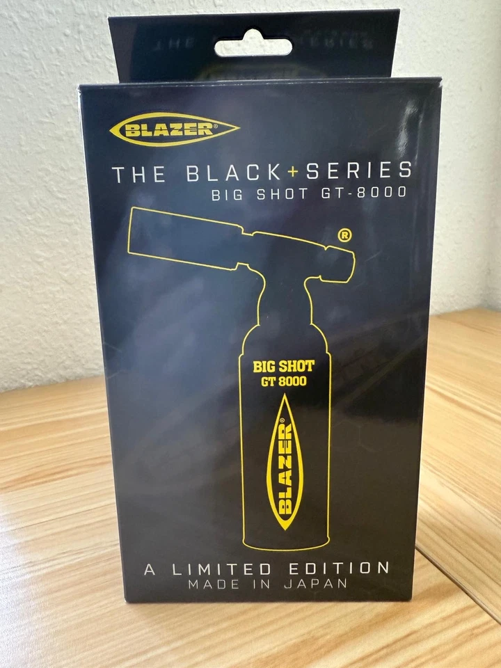 Blazer Big Shot GT 8000 encendedor antorcha de butano antirrobo Foto 4 de 4