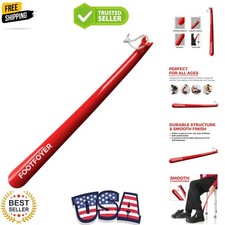 Long shoehorn that is comfortable to wear and has a handle is ideal for both ...