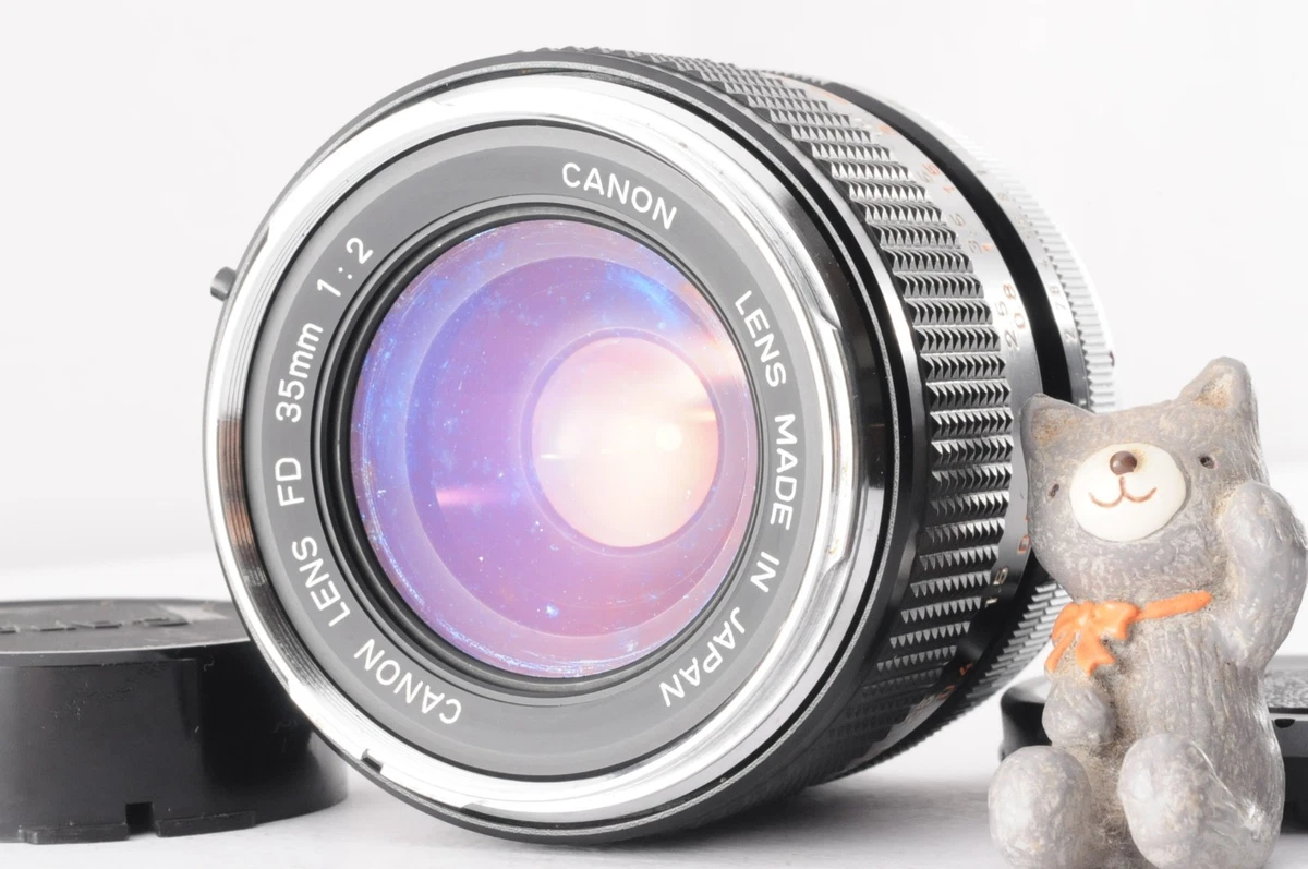 キャノン Canon FD 35mm f/2 Wide Angle 4966 Canon FD 35mm f/2 Camera Lenses for sale | eBay