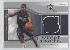 2005-06 Upper Deck Sweet Shot Sweet Swatches 100/125 Devin Harris #SW-DE 0j0