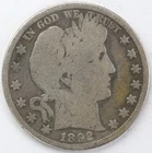 1892 Barber Half Dollar