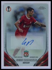 2023-24 Topps Chrome UEFA Club Competitions - Chrome Autographs Dominik...