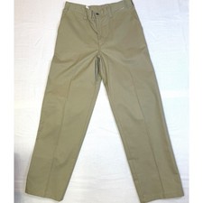 Dickies Work Pants Khaki Straight Leg Size 34x33 Casual Chino Trousers LP700KH