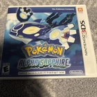 Pokemon Alpha Sapphire 3DS US Version with Case And Manuel Inserts