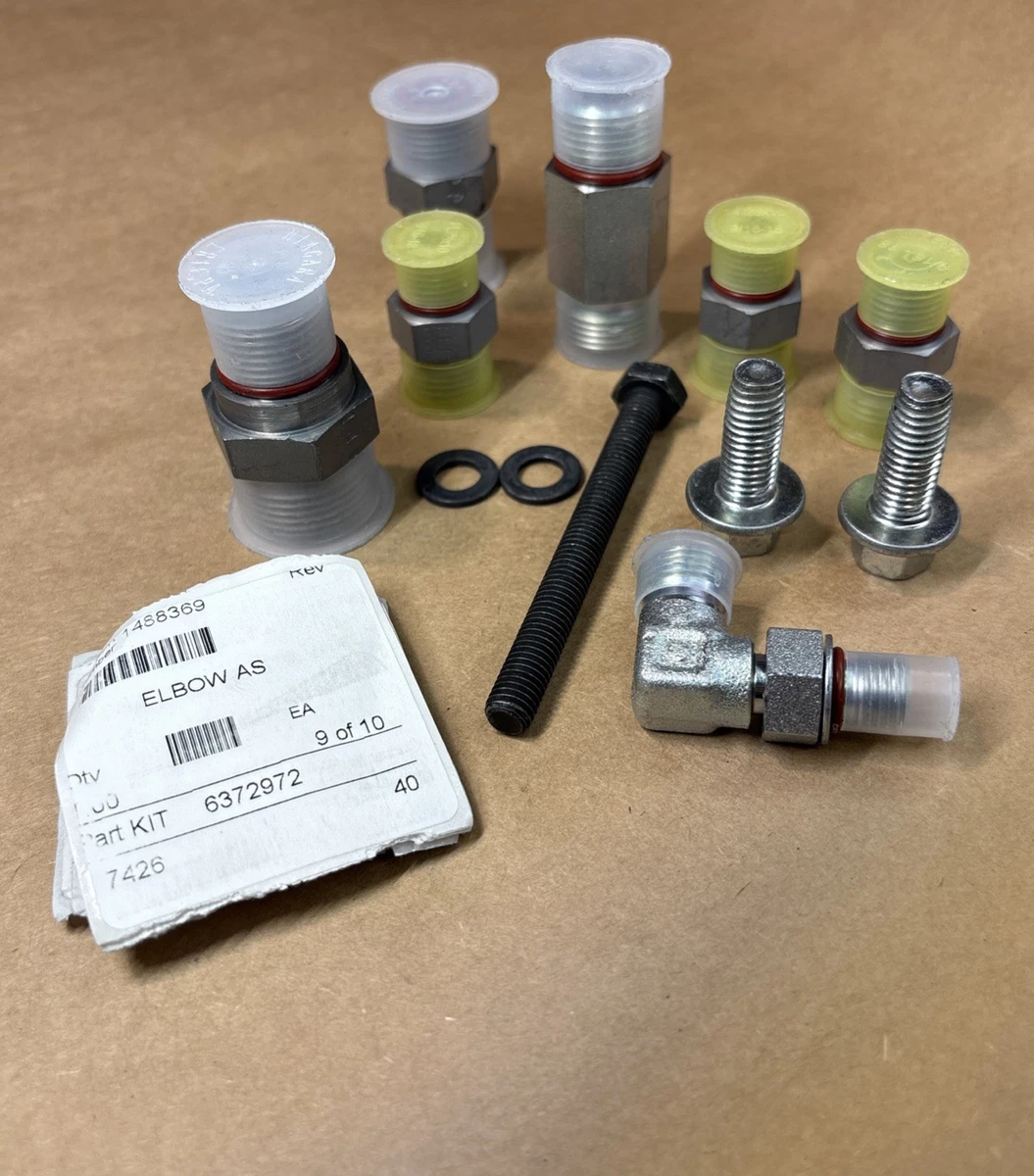 LOT Of Caterpillar Adapters,BOLTS photo 2