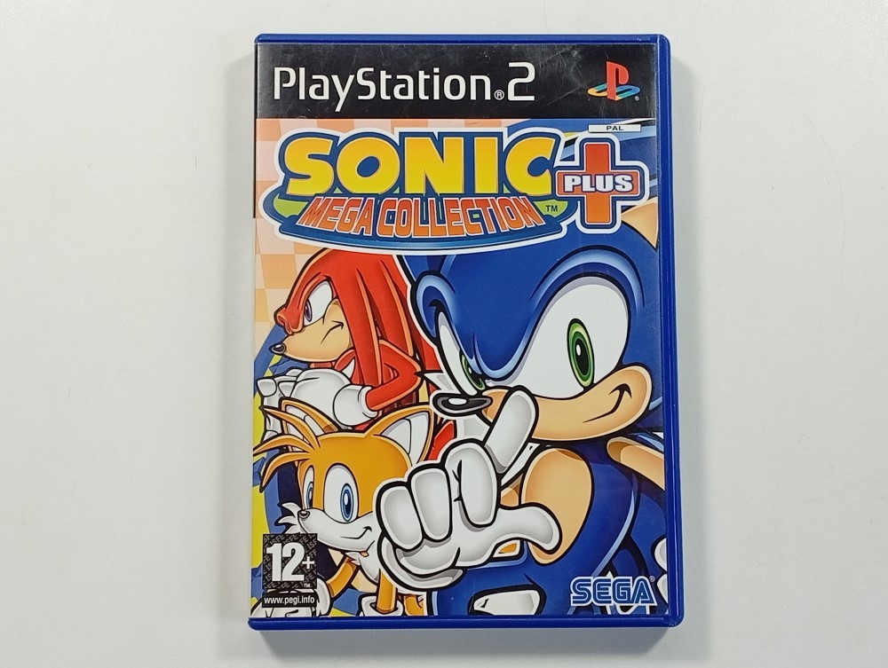 SONIC MEGA COLLECTION PLUS SONY PLAYSTATION 2 (PS2) PAL-FR OCCASION