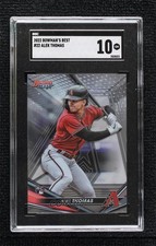 2022 Bowman's Best Refractor Alek Thomas #22 SGC 10 GEM 1ct1
