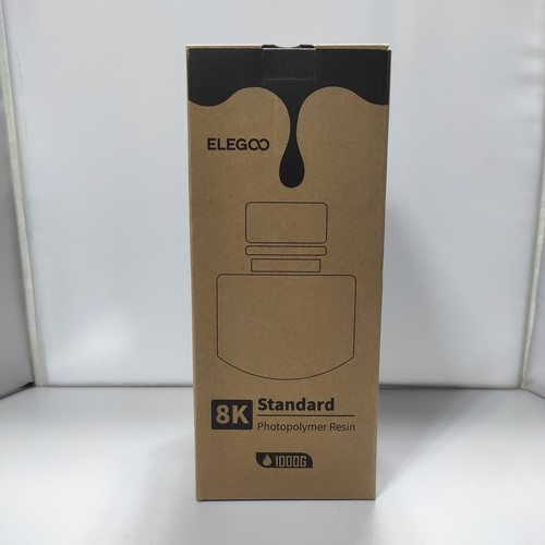 Elegoo 8K Standard Photopolymer Resin 1Kg (Space Grey) - 第 5/5 張圖片