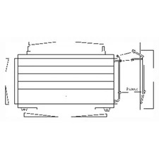 New Premium Fit A/C Condenser 2028300870