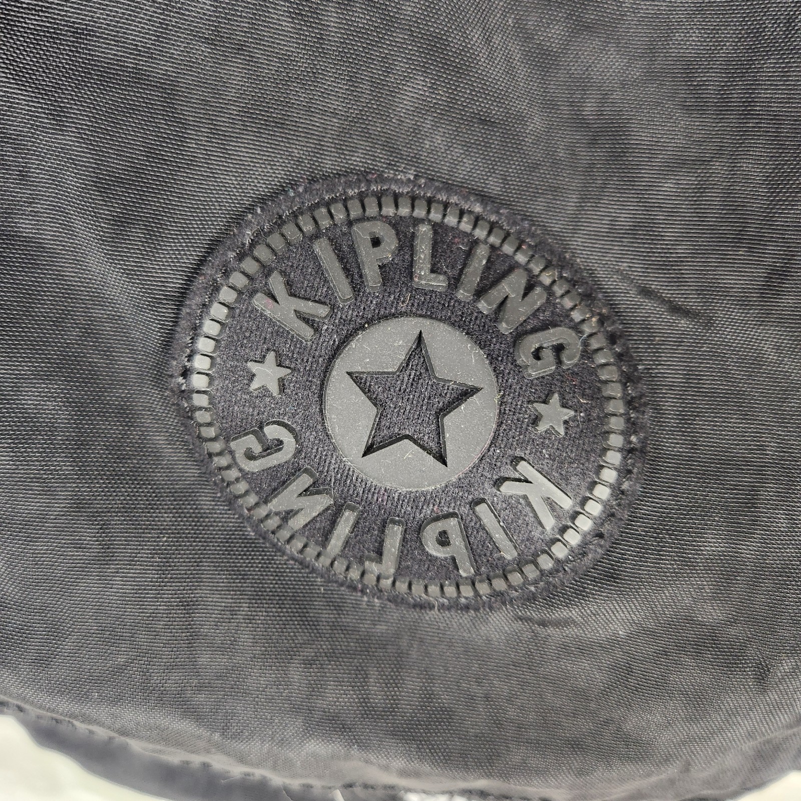 Kipling Small Black Nylon Backpack W/ Drawstrings… - image 7