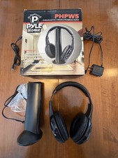 Pyle PHPW5 Professional 5 in 1 Wire / Wireless Headphone System with FM Radio