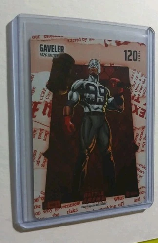 2026 Bo Jackson Battle Arena Gaveler Red Headliner Brawl Foil #RHBF-2 Judge