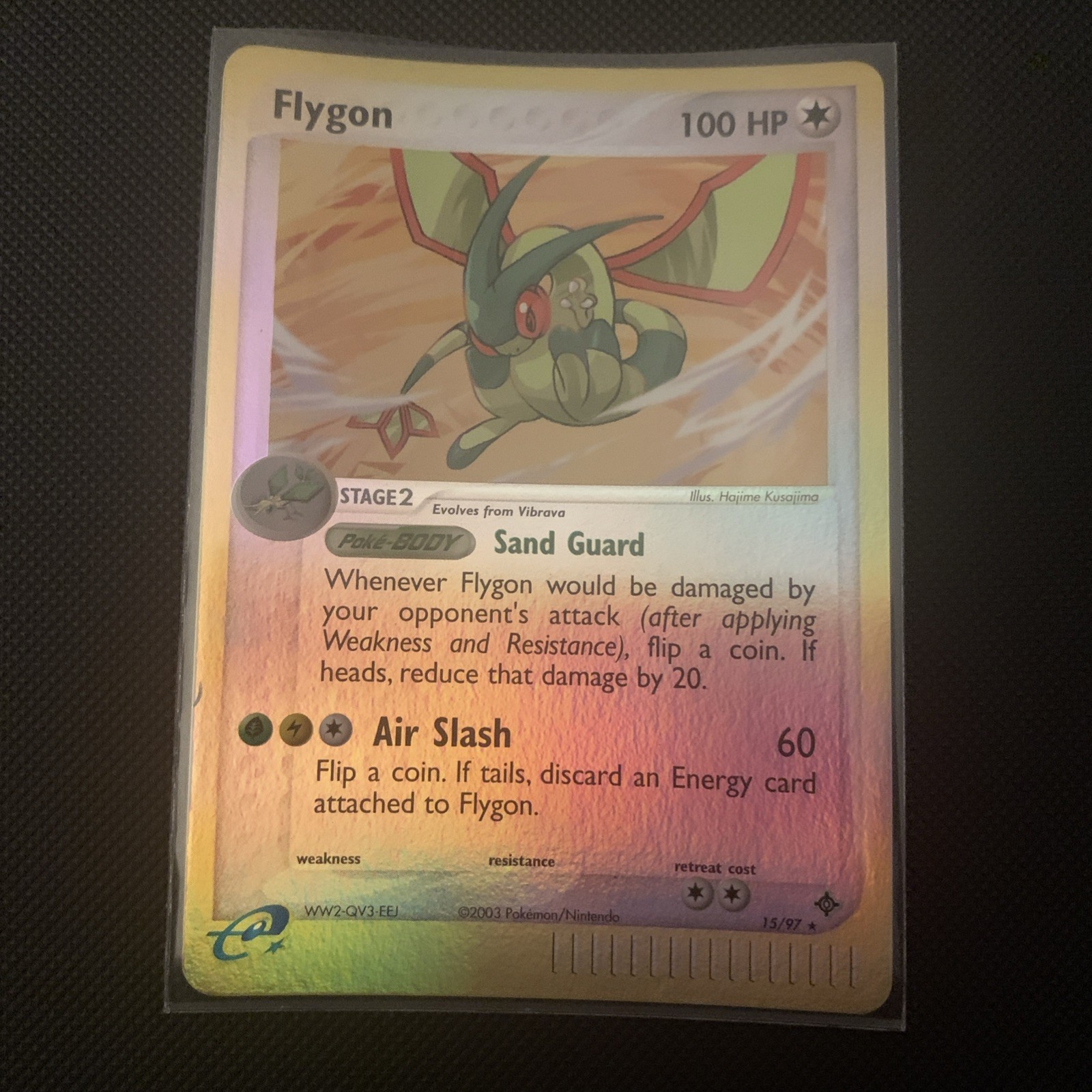 Pokémon TCG Flygon EX Dragon 15/97 Reverse Holo Rare NM