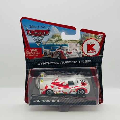 Disney Pixar Cars - SHU TODOROKI GUMMIREIFEN Cars 2 2011 - 1:55 Diecast
