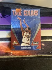 2000 STADIUM CHROME TRUE COLORS JUMBO SAMPLE #5 ALLEN IVERSON PHILADELPHIA 76ERS