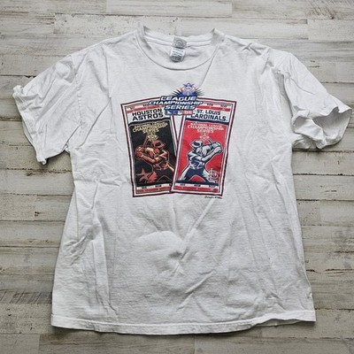 Y2K 2004 St. Louis Cardinals vs Houston Astros League Championship Graphic Tee L