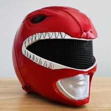 MMPR Cosplay Red Ranger Helmet BREATHABLE