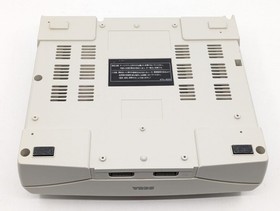 Sega Saturn White HST-3220 NTSC-J Japan Tested w/  Nissan GT Over Drivin' R