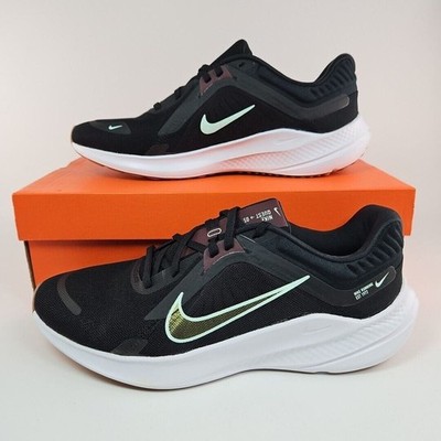 Nike Quest 5 Low Black Mint Foam Running Shoe DD9291-005 Women's Size 11