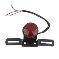 Motorrad Rot RüCklicht Brems Schlussleuchte Stop Light Lamp