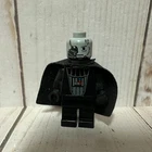 Star Wars Lego Mini Figure Darth Vader with Cape No Mask Helmet or Light Saber