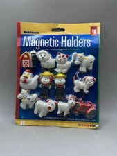 Vintage 2002 Robinson Knife Company Set of 12 Farm Magnetic Holders Decorative 