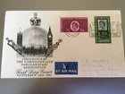 GB STAMPS RARE FIRST DAY COVER 1961  PARLIAMENTARY CONFERENCE SPECIAL SLOGAN