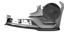 Cup Spoiler Lippe Front Schwert für Mercedes-Benz GLB X247 CSL884-L Cup Spoiler Lippe Front Schwert für Mercedes-Benz GLB X247 CSL884-L