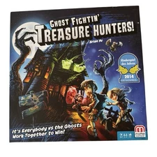 Ghost Fightin’ Treasure Hunters Board Game (2016) – 100% Complete - EUC