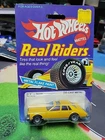 HotWheels VINTAGE 1983 Real Riders Cadillac Seville Gold Nice Card