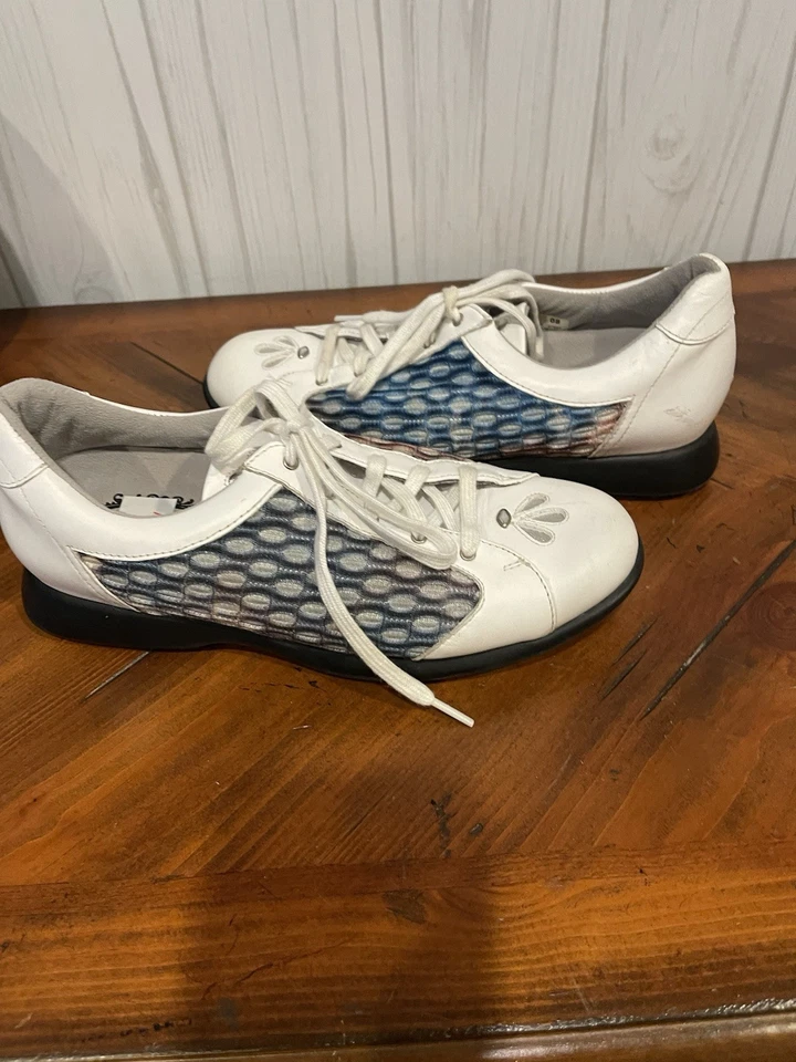 ЖЕНСКИЕ SANDBAGGERS гольф обувь размер США 11 DEB разноцветные туфли сандалии - Изображение 4 из 4