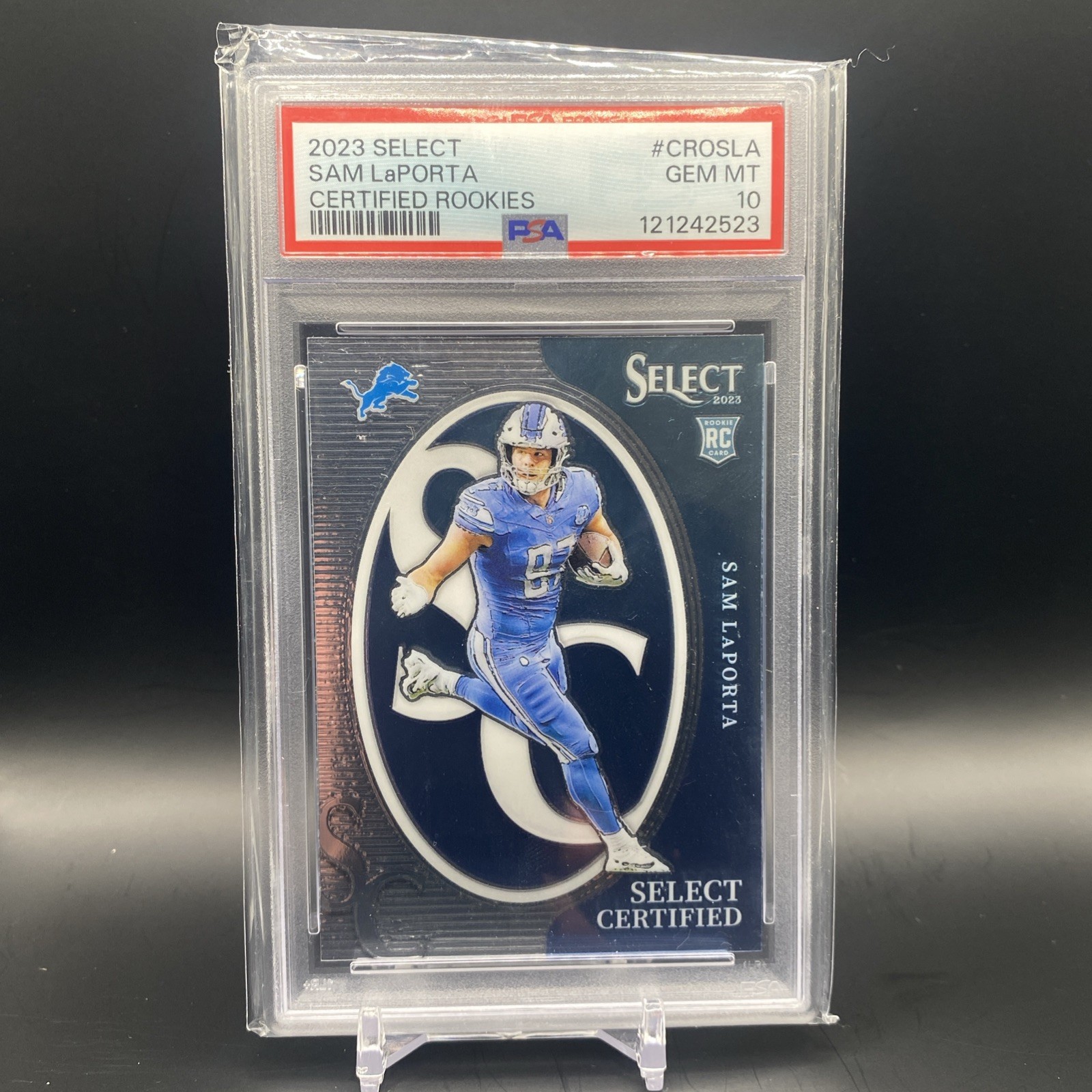 2023 Panini Select - Select Certified Rookies Sam LaPorta #CRO-SLA (RC)