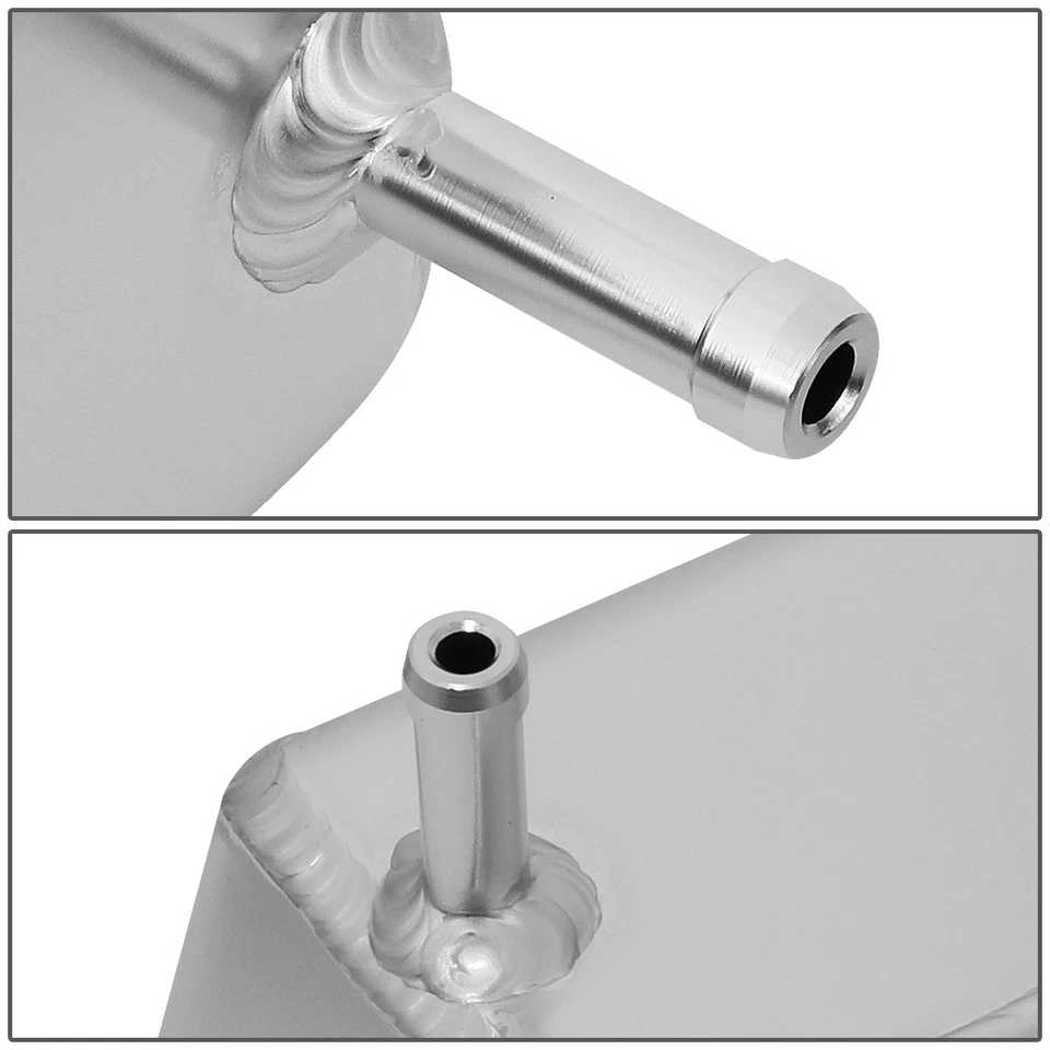 Tanque/lata de expansión de desbordamiento de recuperación de refrigerante de aluminio para Ford Mustang 86-93 Foto 4 de 4