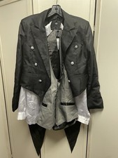 Black Butler Sebastian Michaelis Large Three Piece Cosplay Costume Suit Outfit