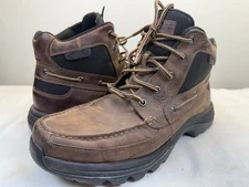 V75038 ROCKPORT Fitchburg Waterproof  Boots MENS 9.4 43 Lace Up Shoes