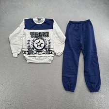 Vintage Apparatus Boy's Sweatshirt and Sweatpants Team Set Size Medium NEW NWOT