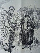 1941 Original Print WW2 HOME GUARD - ALARMS AND EXCURSIONS