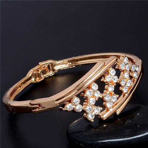 Glam Fashion Women Bracelet Bangle Wristband Crystal Rhinestone New Jewelry - Picture 45 of 72