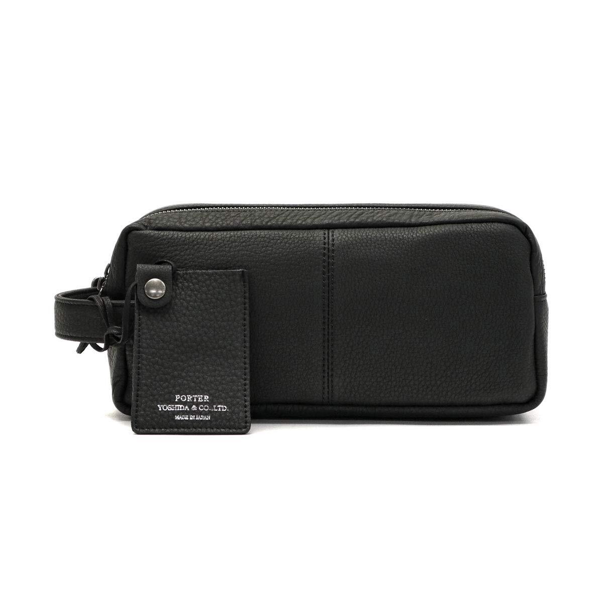 Yoshida Bag PORTER WITH POUCH 016-01077 Black Made in Japan Yoshida Bag PORTER WITH POUCH 016-01077 Black Made in Japan