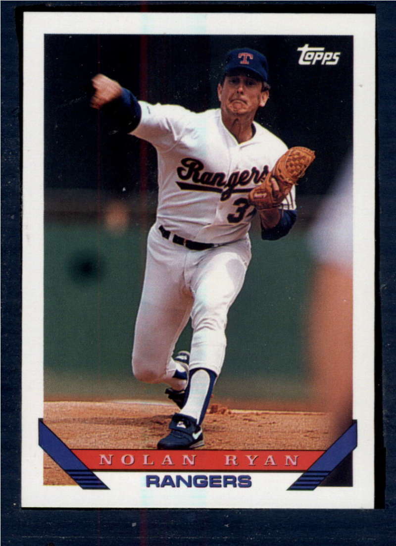 1993 Topps #700 Nolan Ryan Texas Rangers Baseball Card NM-MT ID:31769