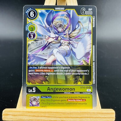 Angewomon ST10-05 R Digimon CCG | Starter Deck 10: Parallel World Tactician NM | eBay Angewomon ST10-05 R Digimon CCG | Starter Deck 10: Parallel World Tactician NM | eBay