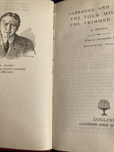 O. Henry Cabbages And Kings-The Four Million-The Trimmed Lamp 1954 Burgundy L/B - Picture 8 of 15