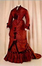 Postcard White House Reception Dress Lucy Webb Wife of Rutherford B Hayes UNP