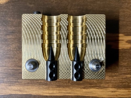 MP Hollow Point Bullet Mold - 45/70 Govt - 460-400 Keith GC - 2 Cavity Brass - Picture 4 of 9