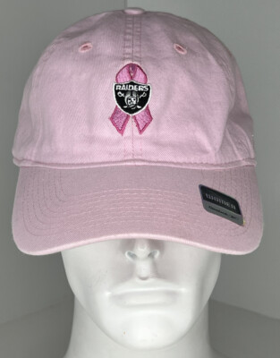 Las Vegas Raiders Pink Hat Cap Breast Cancer Awareness
