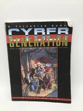 Cyber Generation: The Final Battle For The Cyberpunk Future RPG Rule Book-1st ed