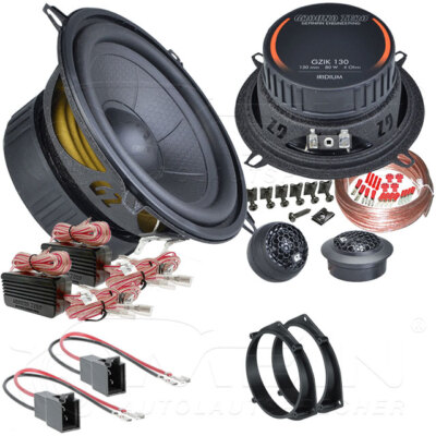 GROUND ZERO LAUTSPRECHER für OPEL OMEGA B 1994-2004 Heck Tür 2-Wege 140W #AO5G