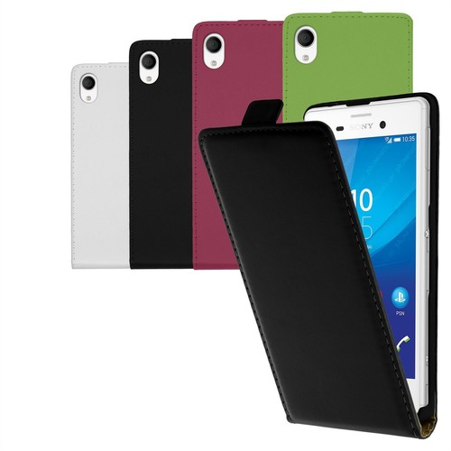 Schutzhüllen für Sony Xperia Hardcase und Kunst-Leder Flip Book + 2 Schutzfolien - Bild 6 von 15