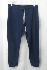 Vtg 70s Champion Sweatpants Gusset XL Blue Made In USA